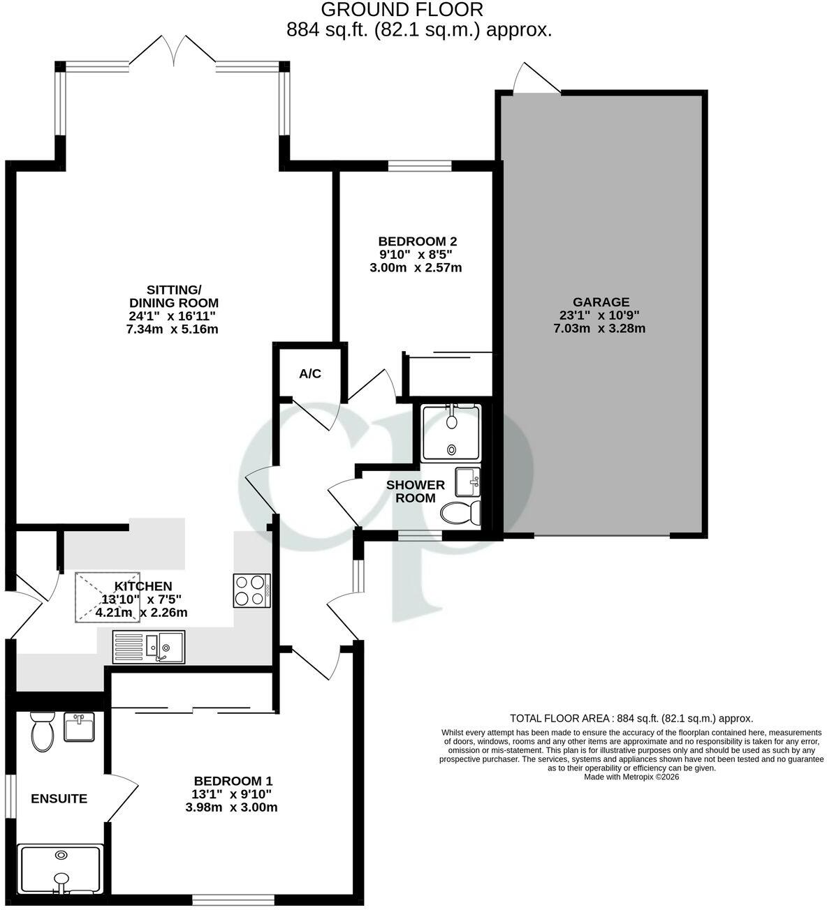 Badger Hill Close, Maulden, Bedfordshire, MK45 floorplan