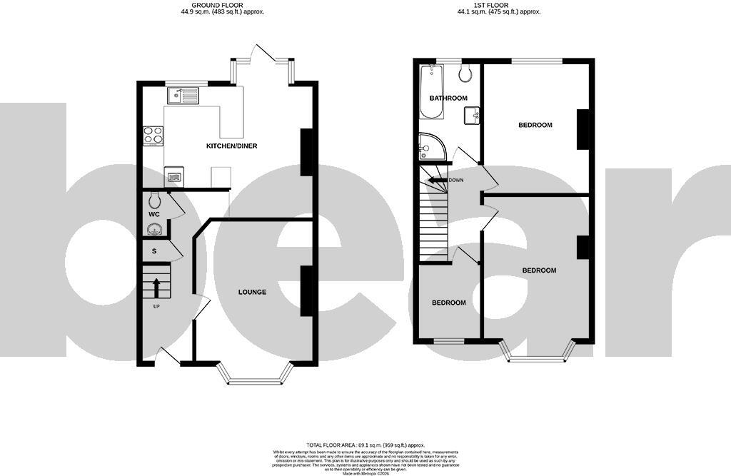 Hildaville Drive, Westcliff-on-Sea floorplan