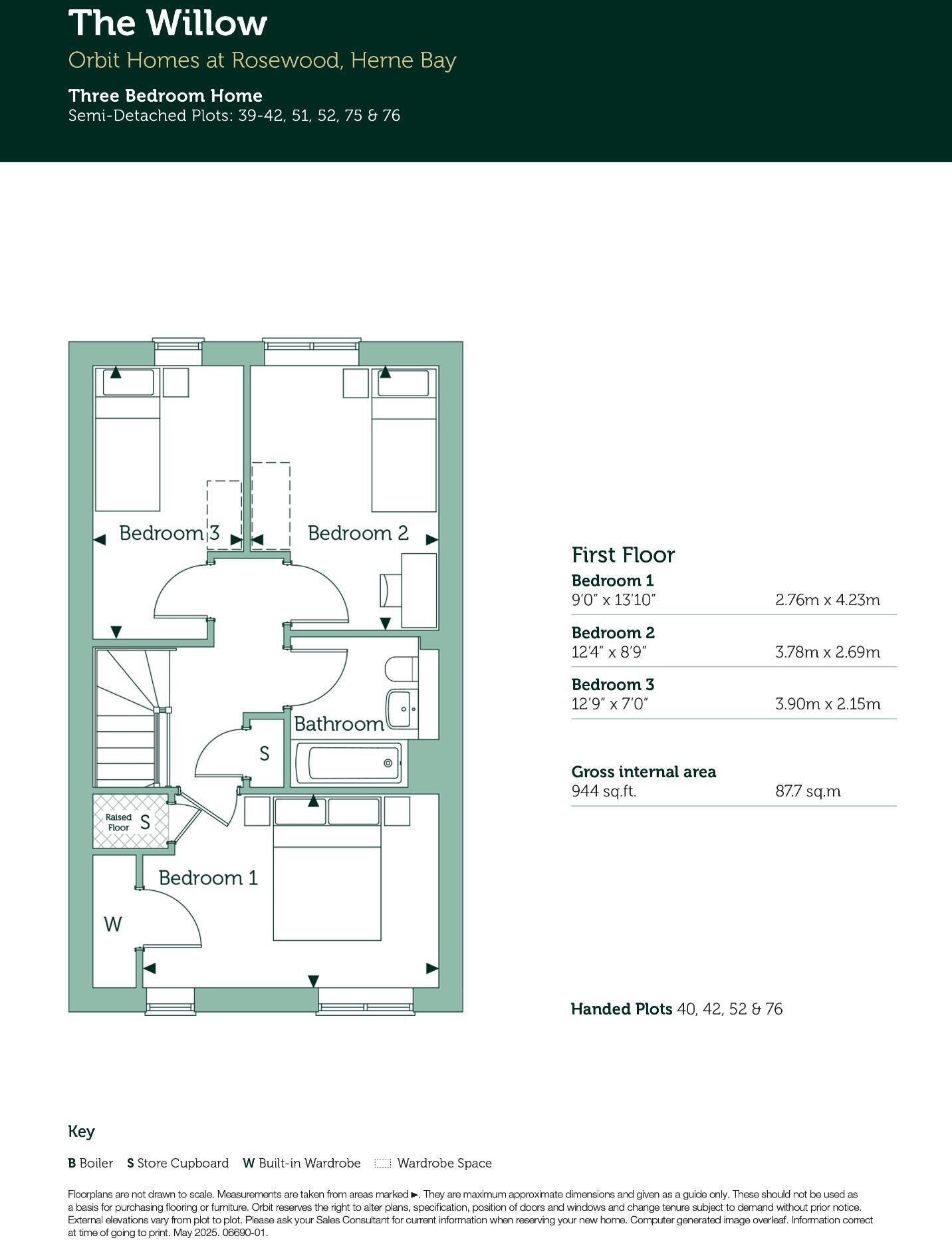 Off Bullockstone Road,
Herne Bay,
CT6 7NR floorplan