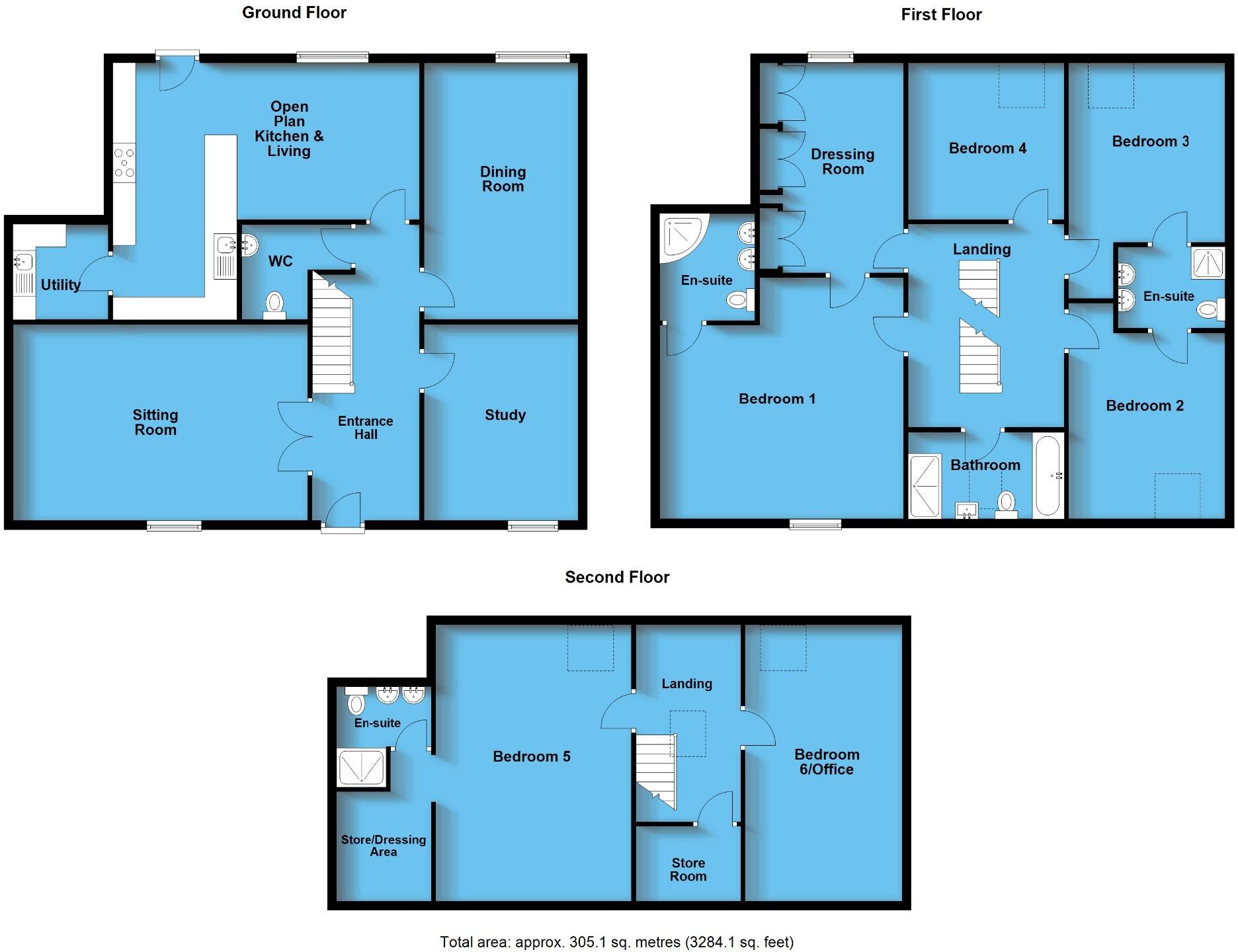 Brookside Farm, Pulford, Chester floorplan
