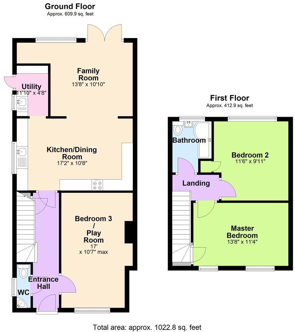 Longcroft, Aston Clinton, floorplan