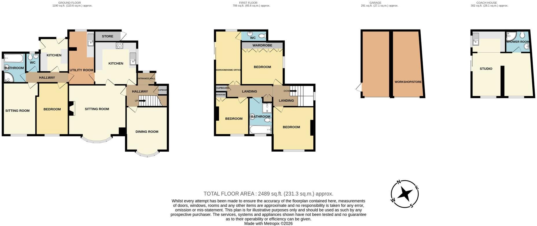 Wembdon Hill, Wembdon, TA6 floorplan