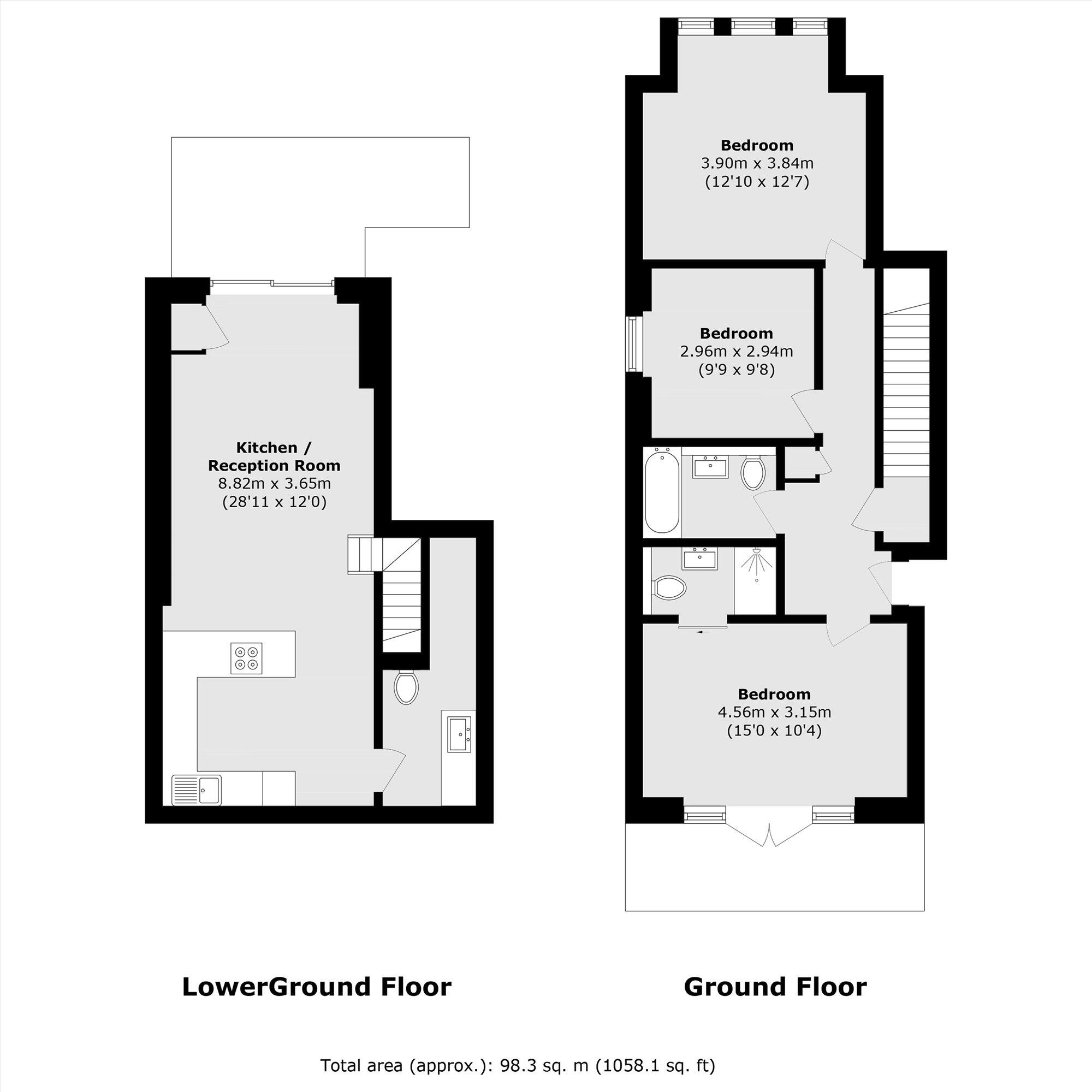 Gordon Road, Ealing floorplan