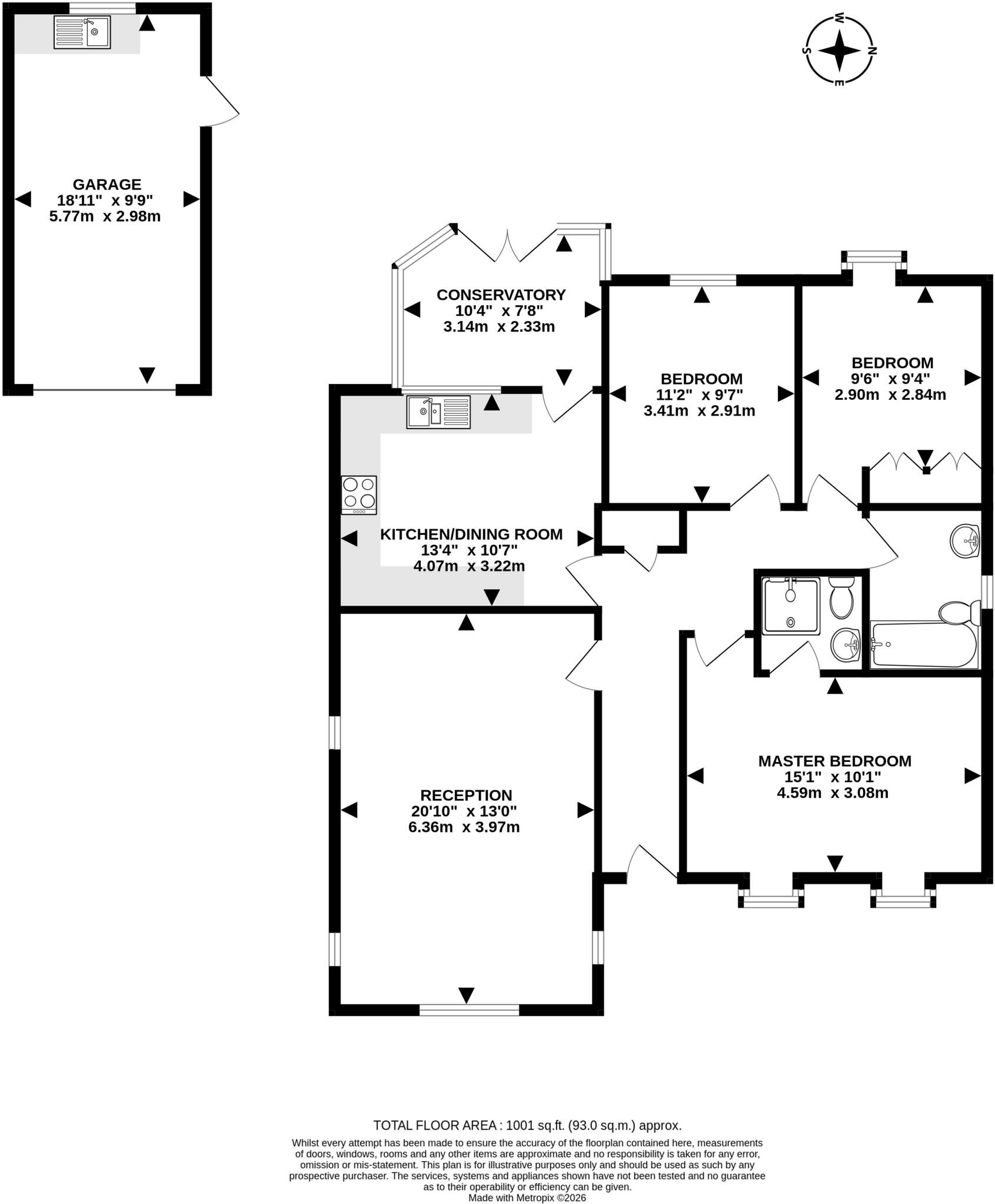 Gorse Farm Estate, Llandrindod Wells, Powys floorplan