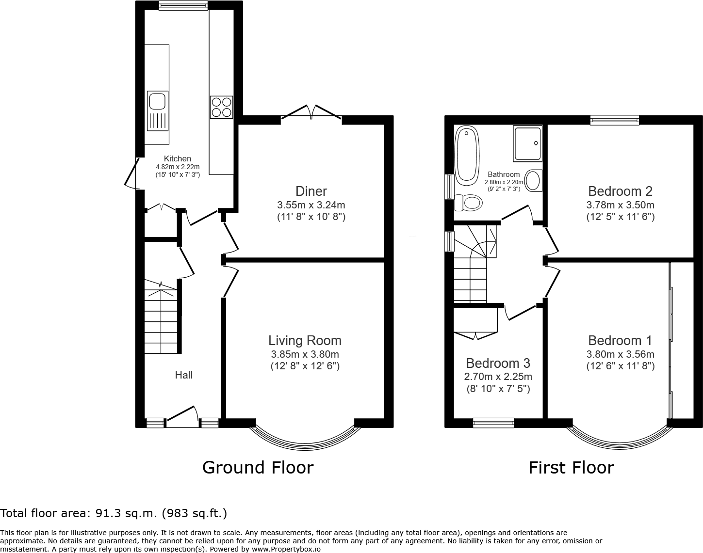 George Avenue, Birkby floorplan