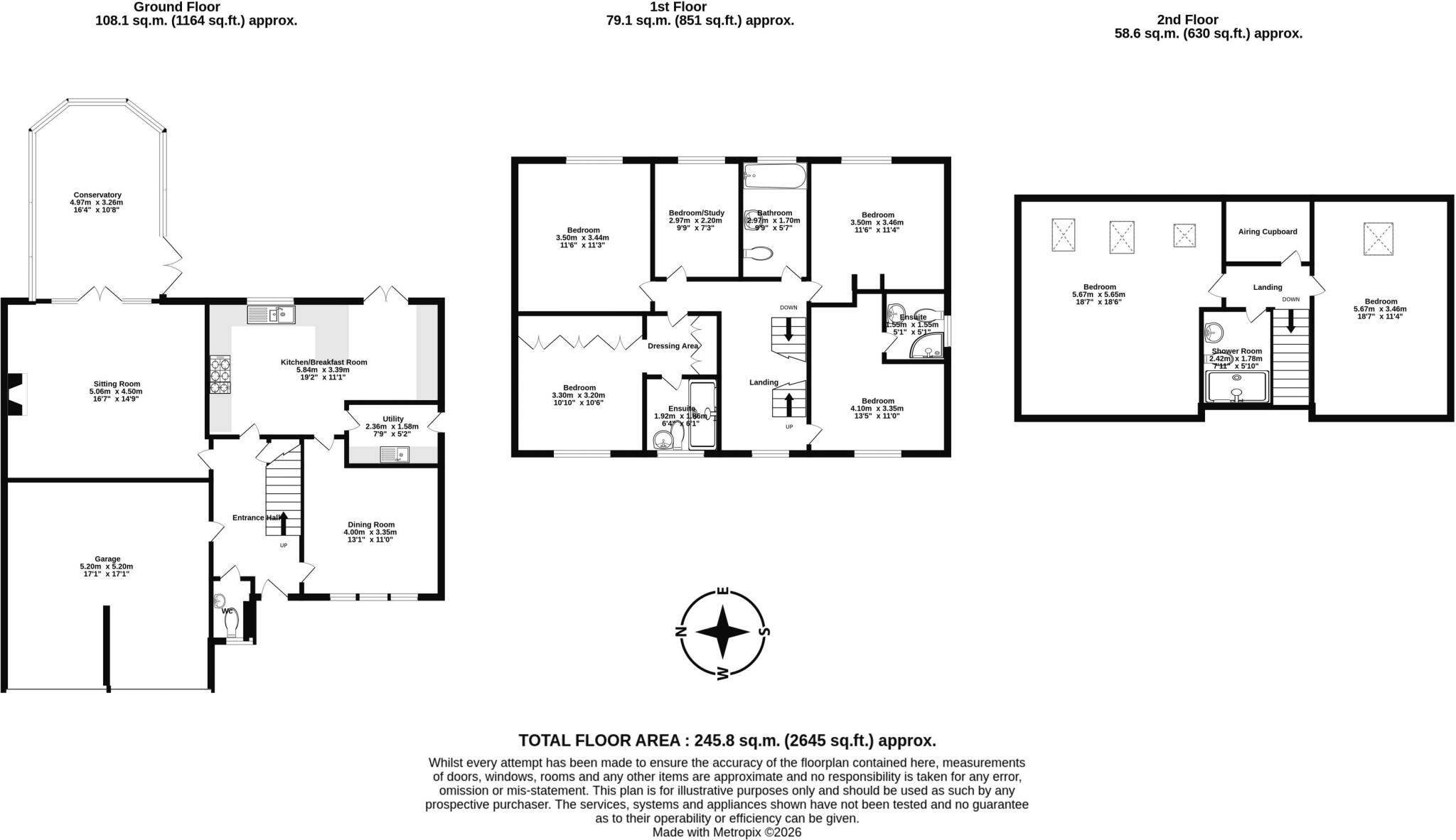 Orleigh Park, Newton Abbot floorplan