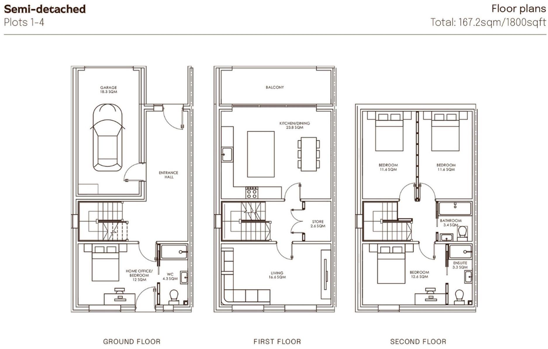 Coppers Meadow, Melton Mowbray, LE14 floorplan