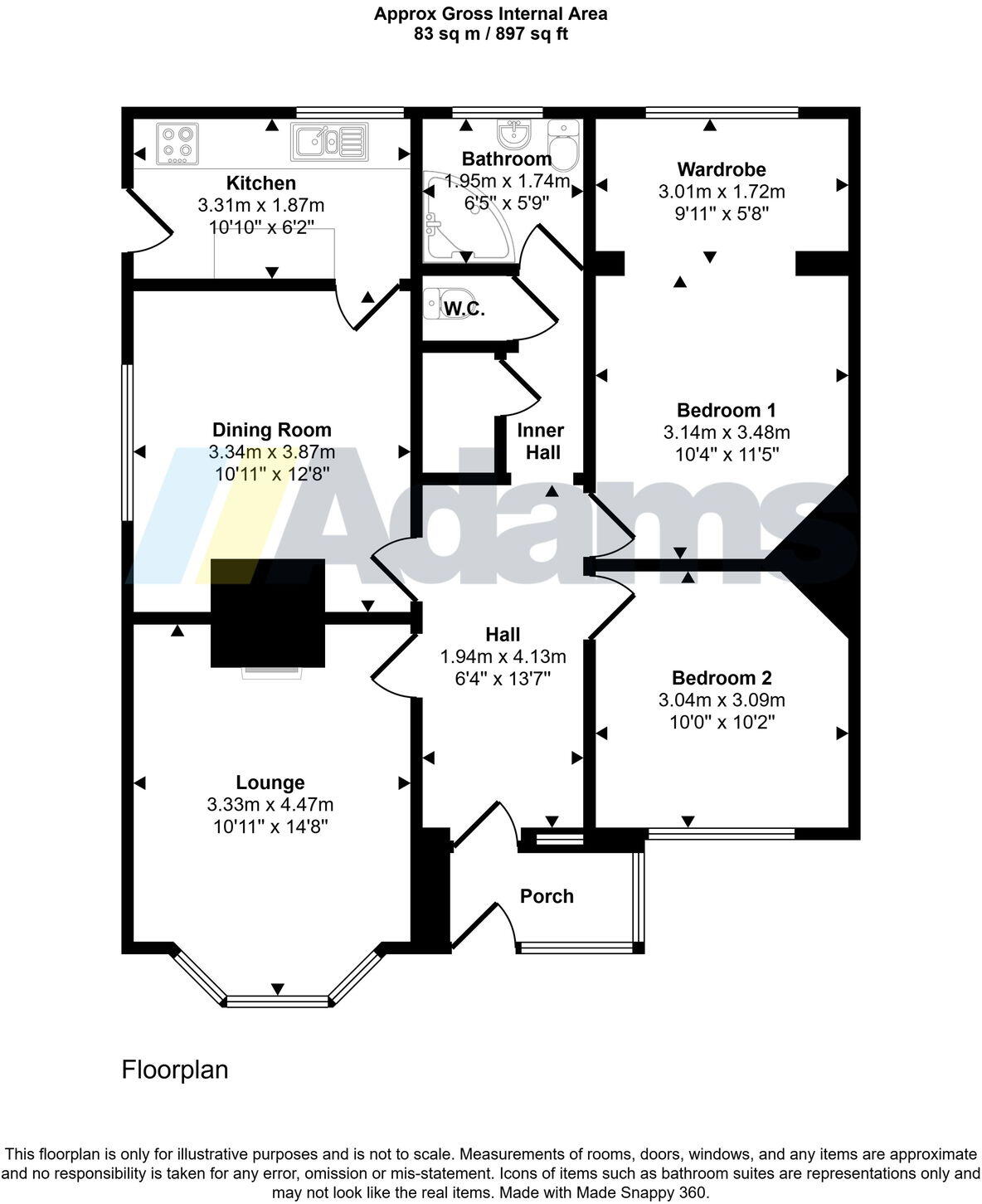 Norlands Lane, Widnes floorplan