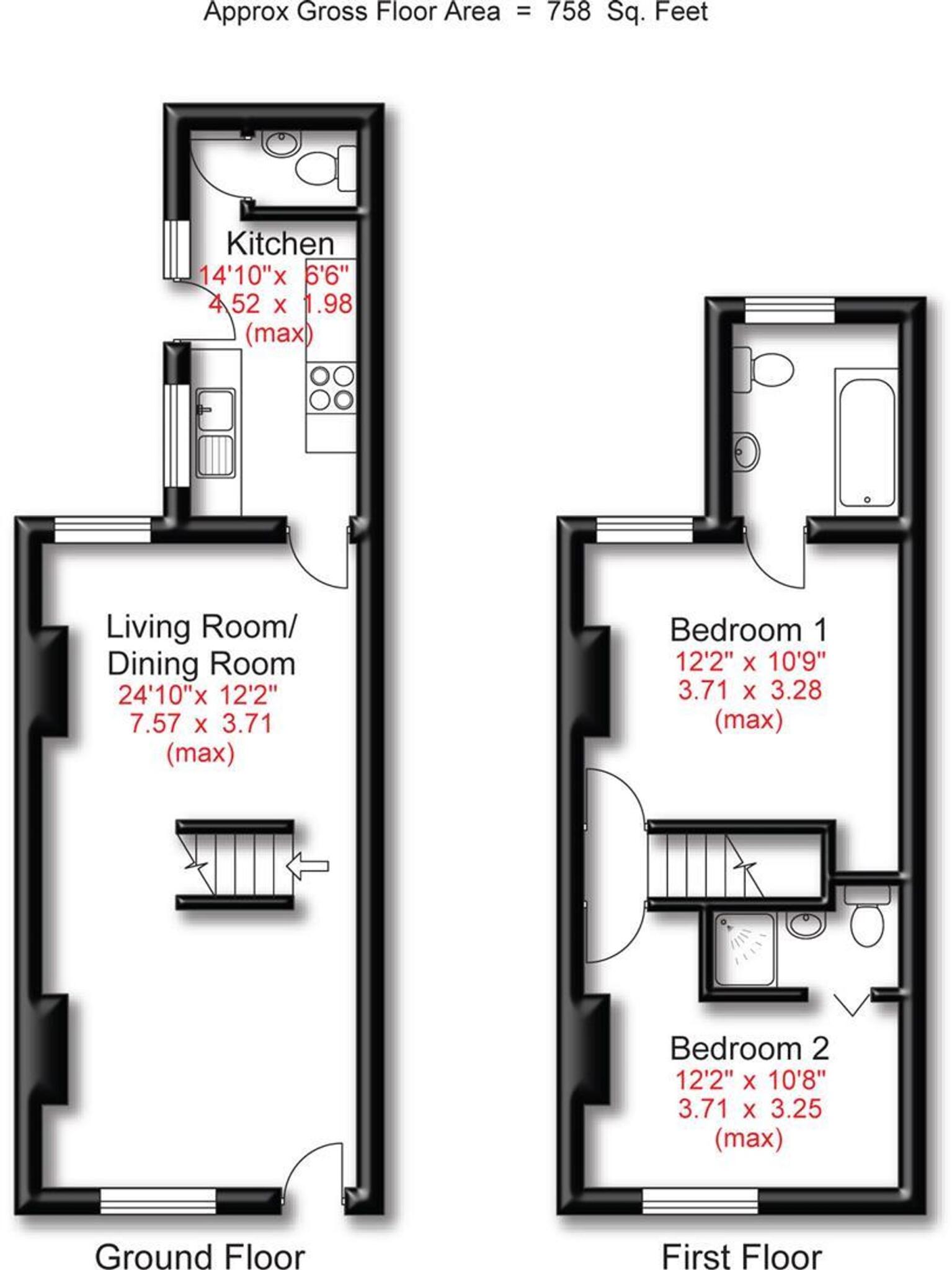 Borough Road, Altrincham, WA15 floorplan