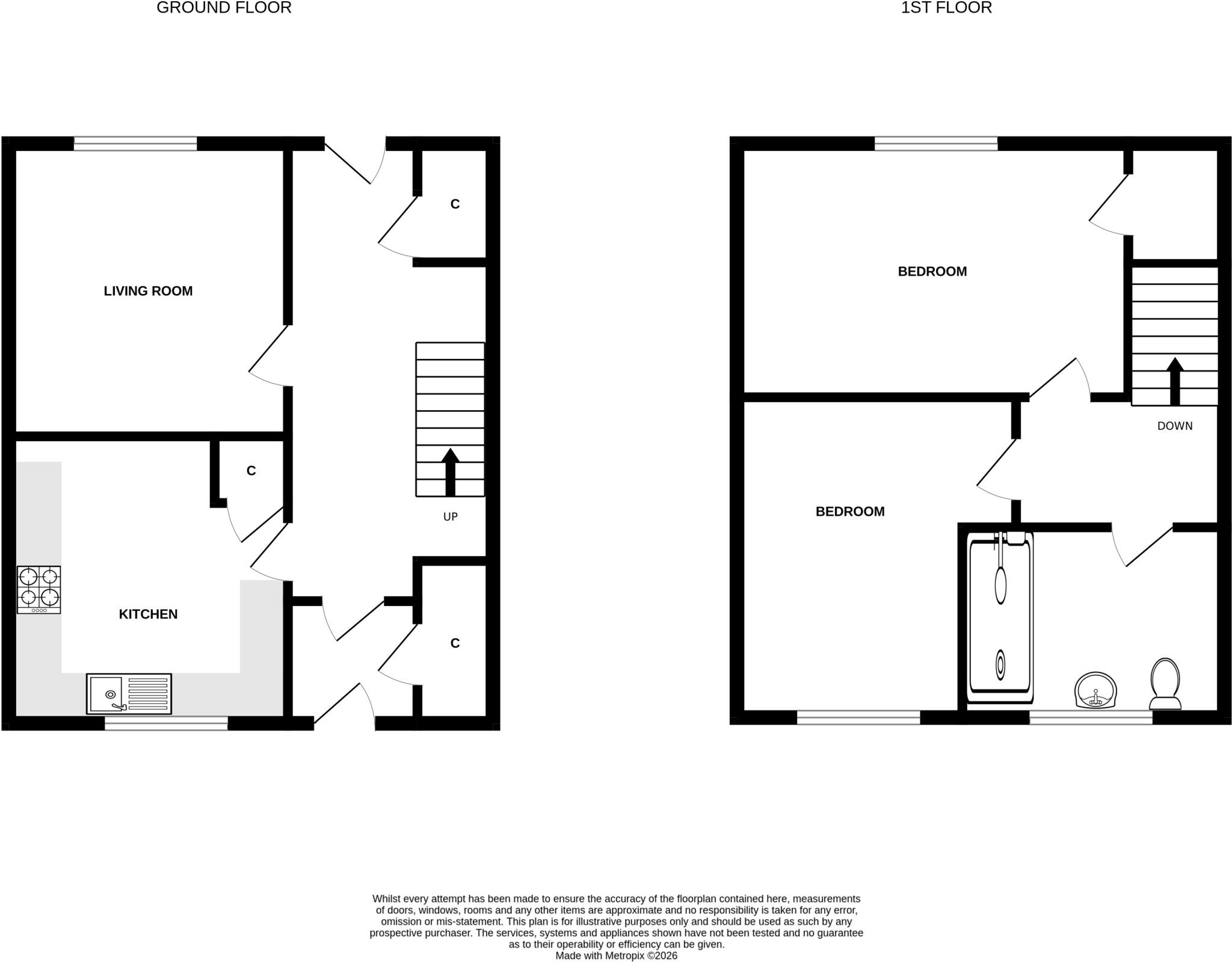 54 Ashton Crescent, Inverness, IV2 floorplan