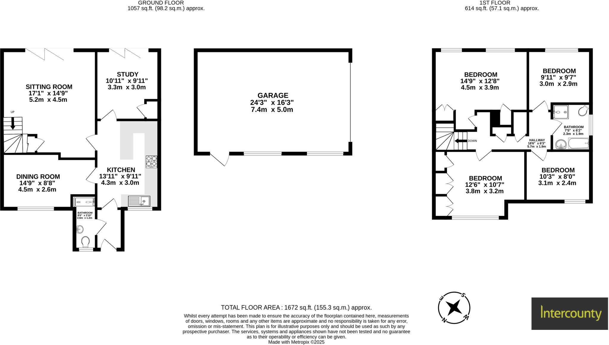 Ladywell Prospect, Sawbridgeworth, Hertfordshire, CM21 floorplan