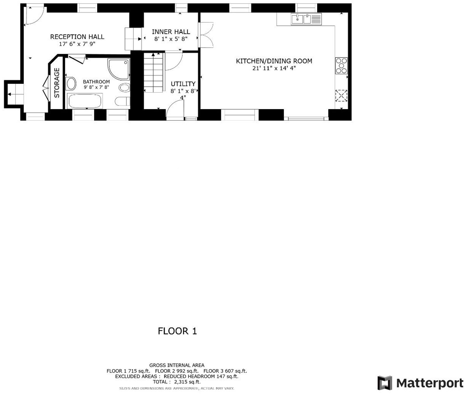 Holyhead Road, Corwen, LL21 floorplan