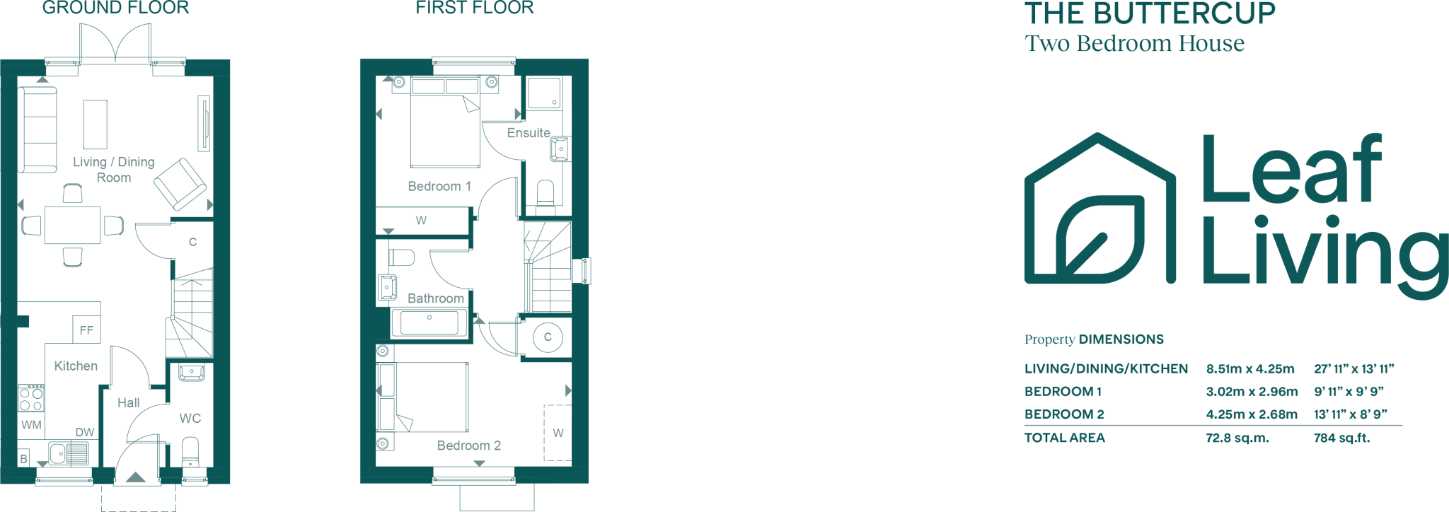 Leaf Living at Chesterwell, Mile End, CO4, Colchester floorplan
