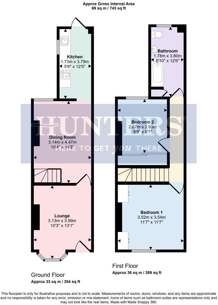Clifford Street, South Wigston, Leicester floorplan