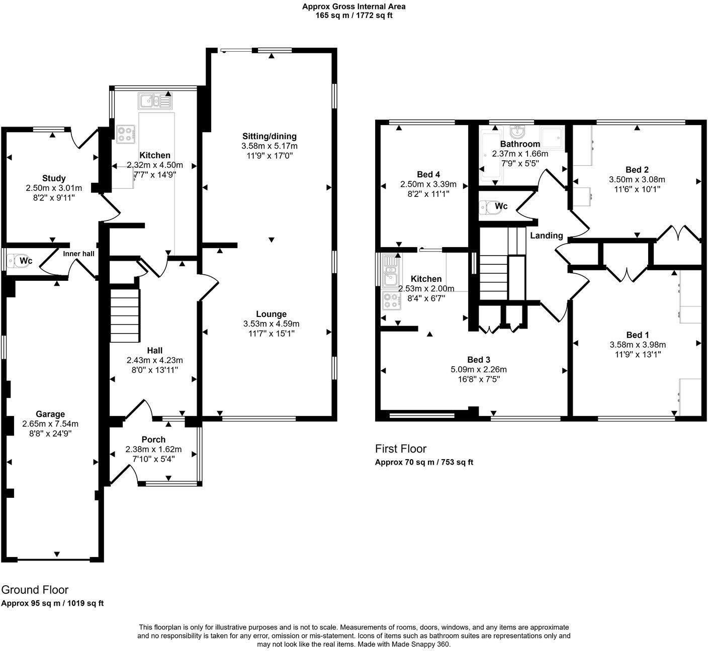 Alderdale Drive, Heaton Moor SK4 4AS floorplan