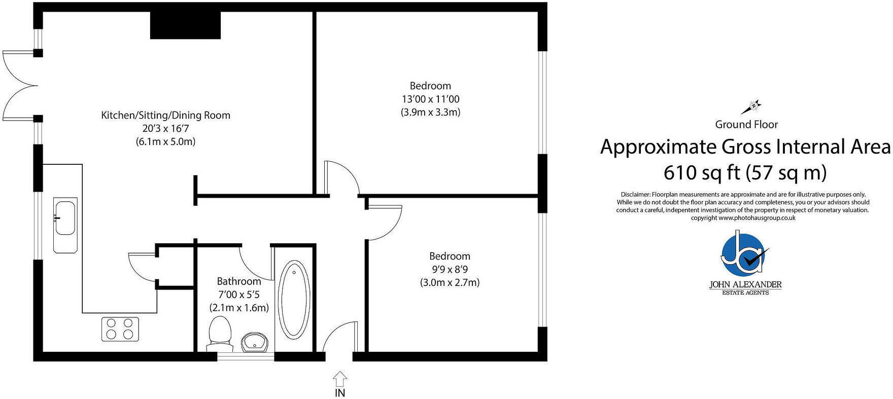 Leys Drive, Little Clacton floorplan