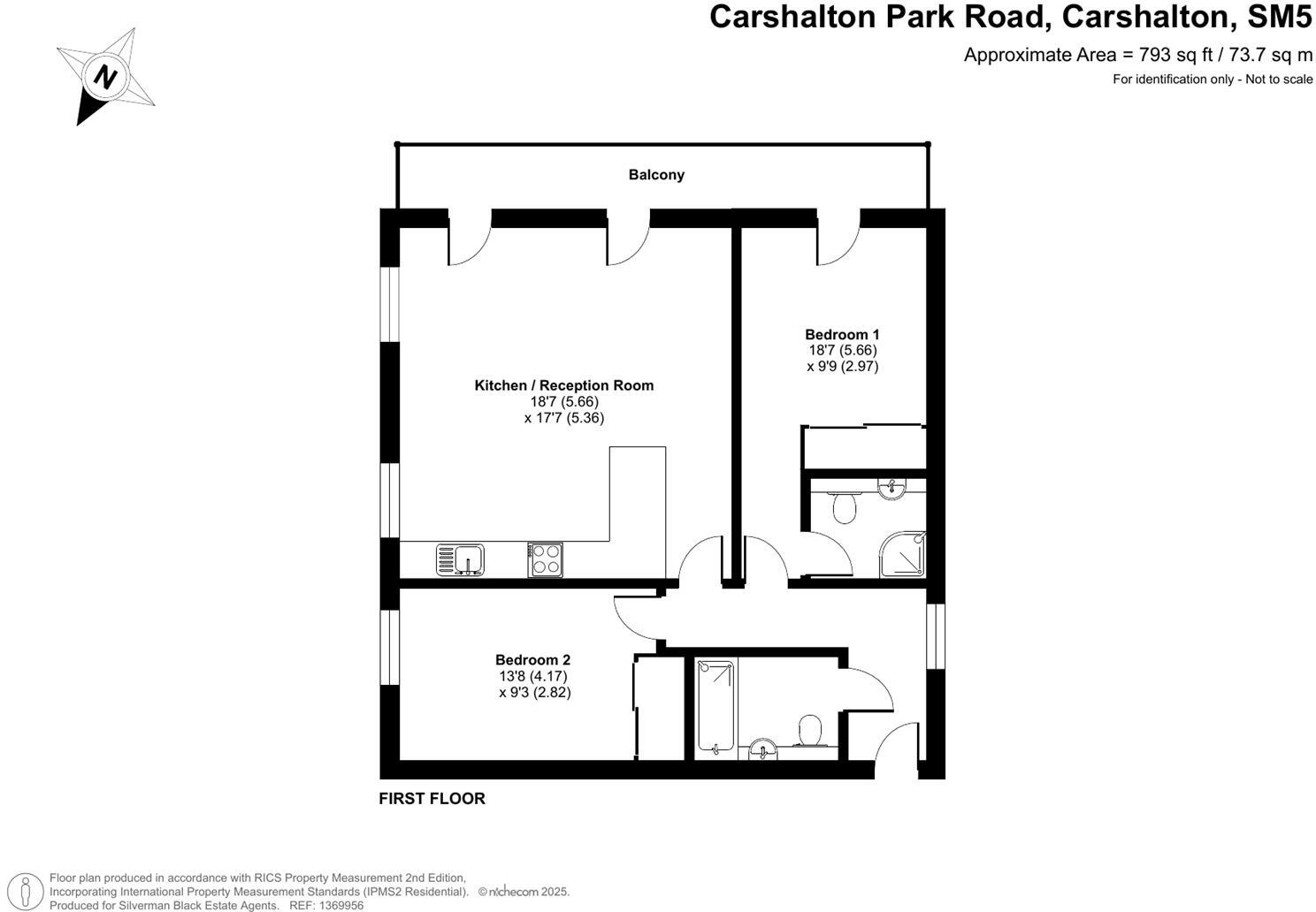 Nicole Lodge, 2 Carshalton Park Road, CARSHALTON floorplan