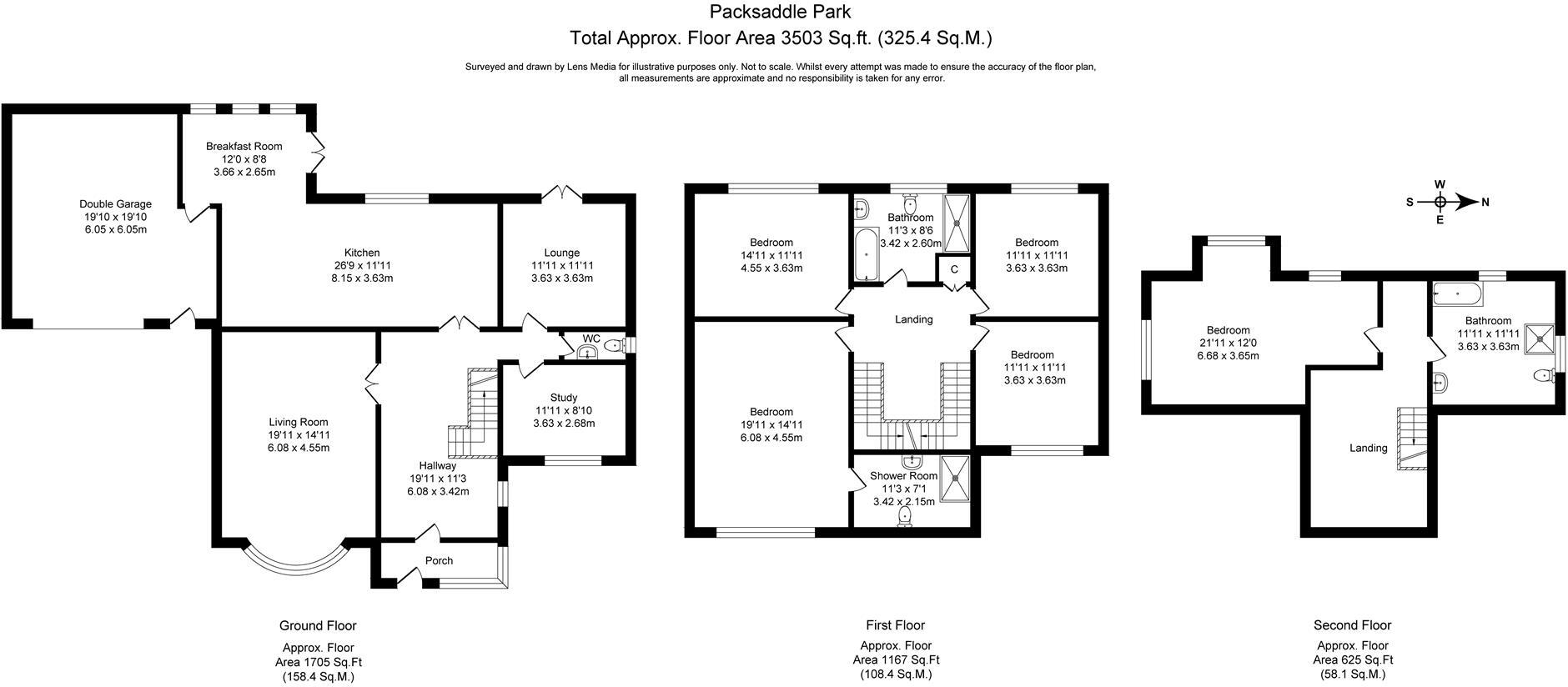 Packsaddle Park, Prestbury floorplan