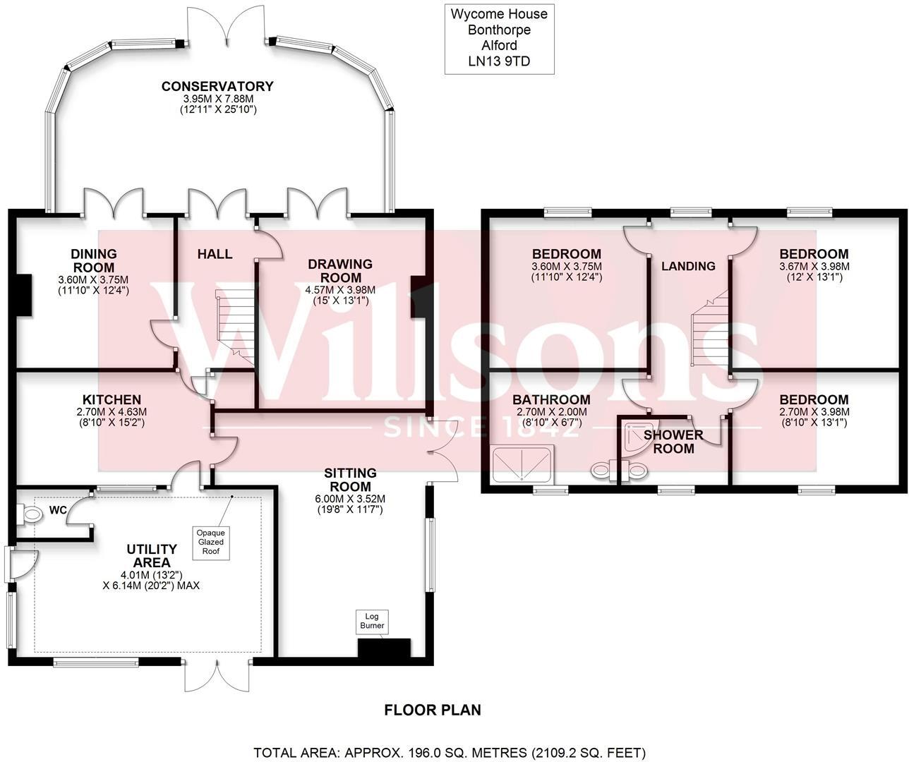 Bonthorpe, Alford floorplan
