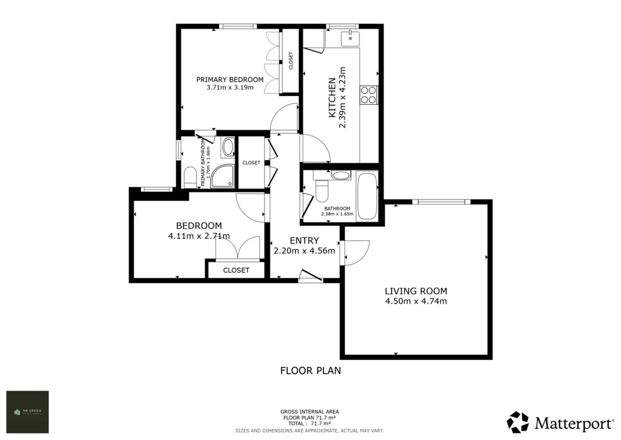 Browning Avenue, Orion Court, BH5 floorplan