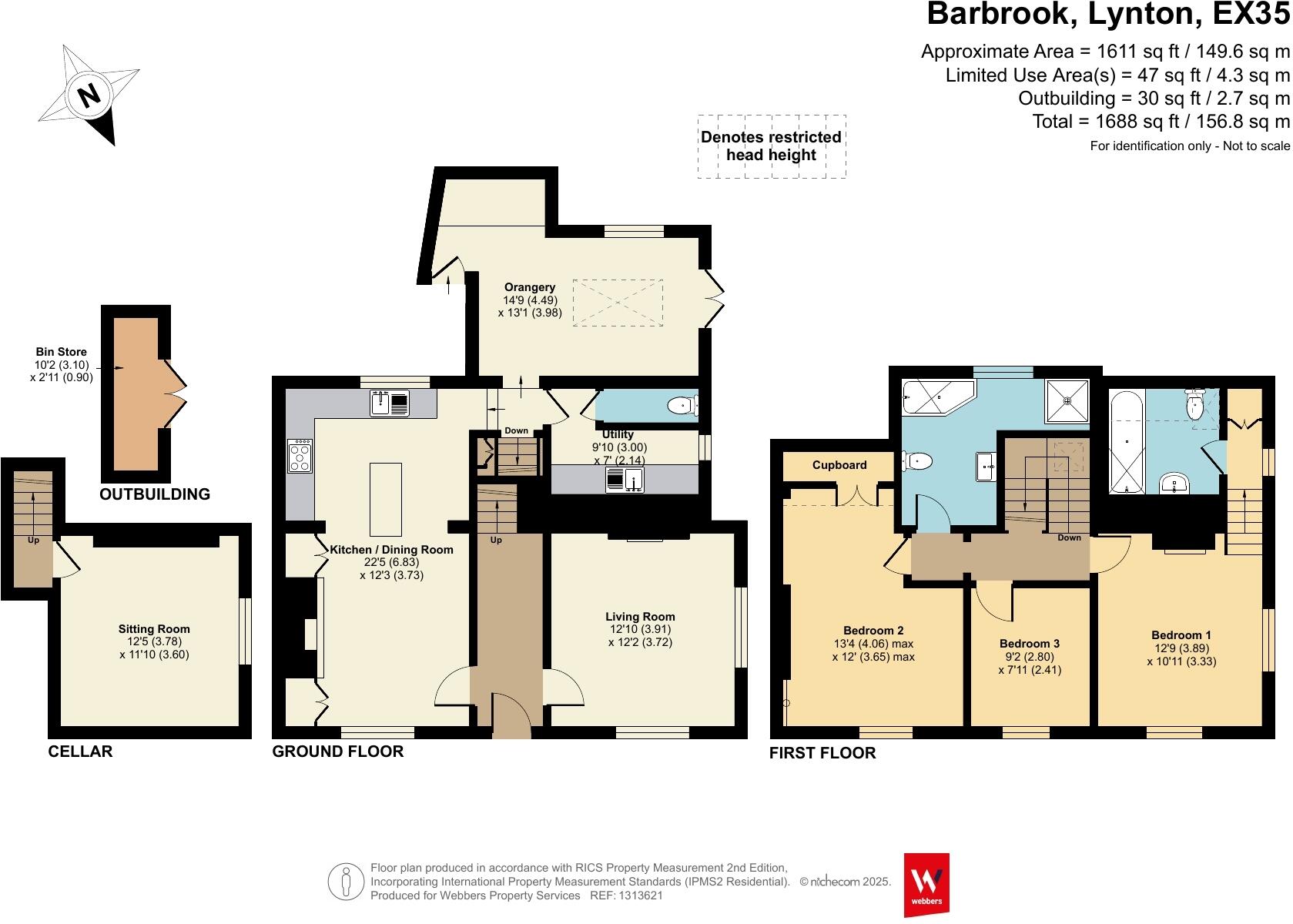 Barbrook, Lynton, Devon, EX35 floorplan