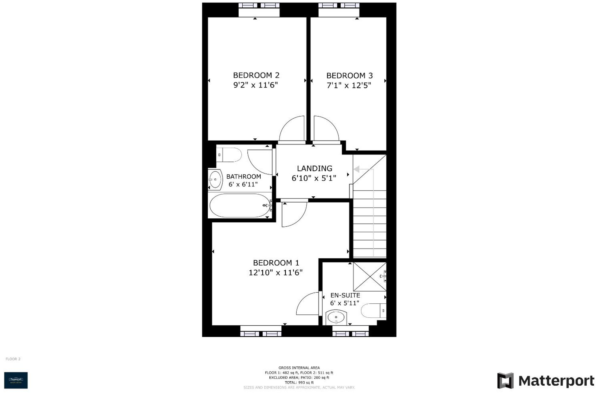 Portway Row, Chester, CH4 floorplan