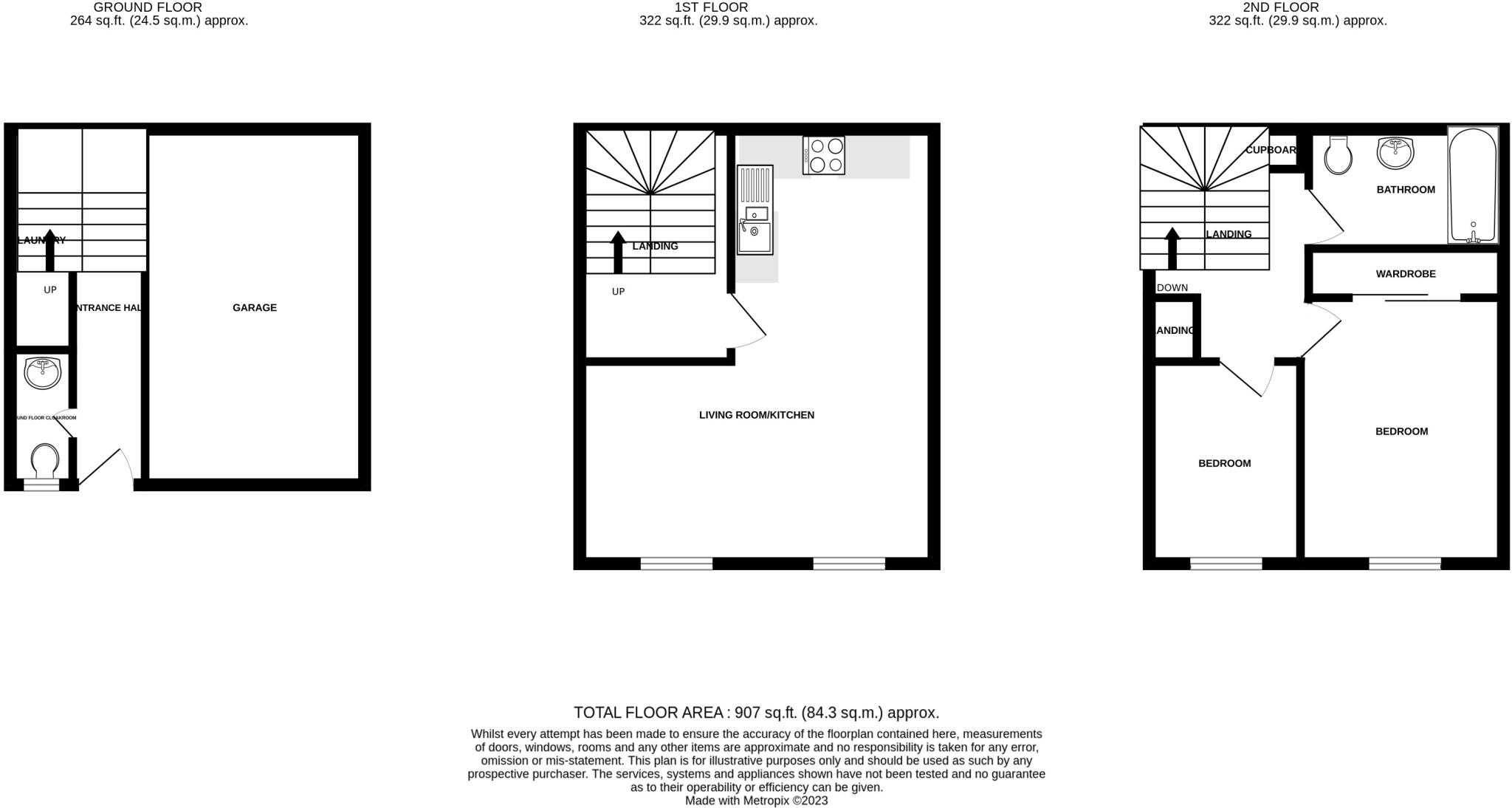 Foundry Mews, Combe Street, Chard, Somerset, TA20 floorplan