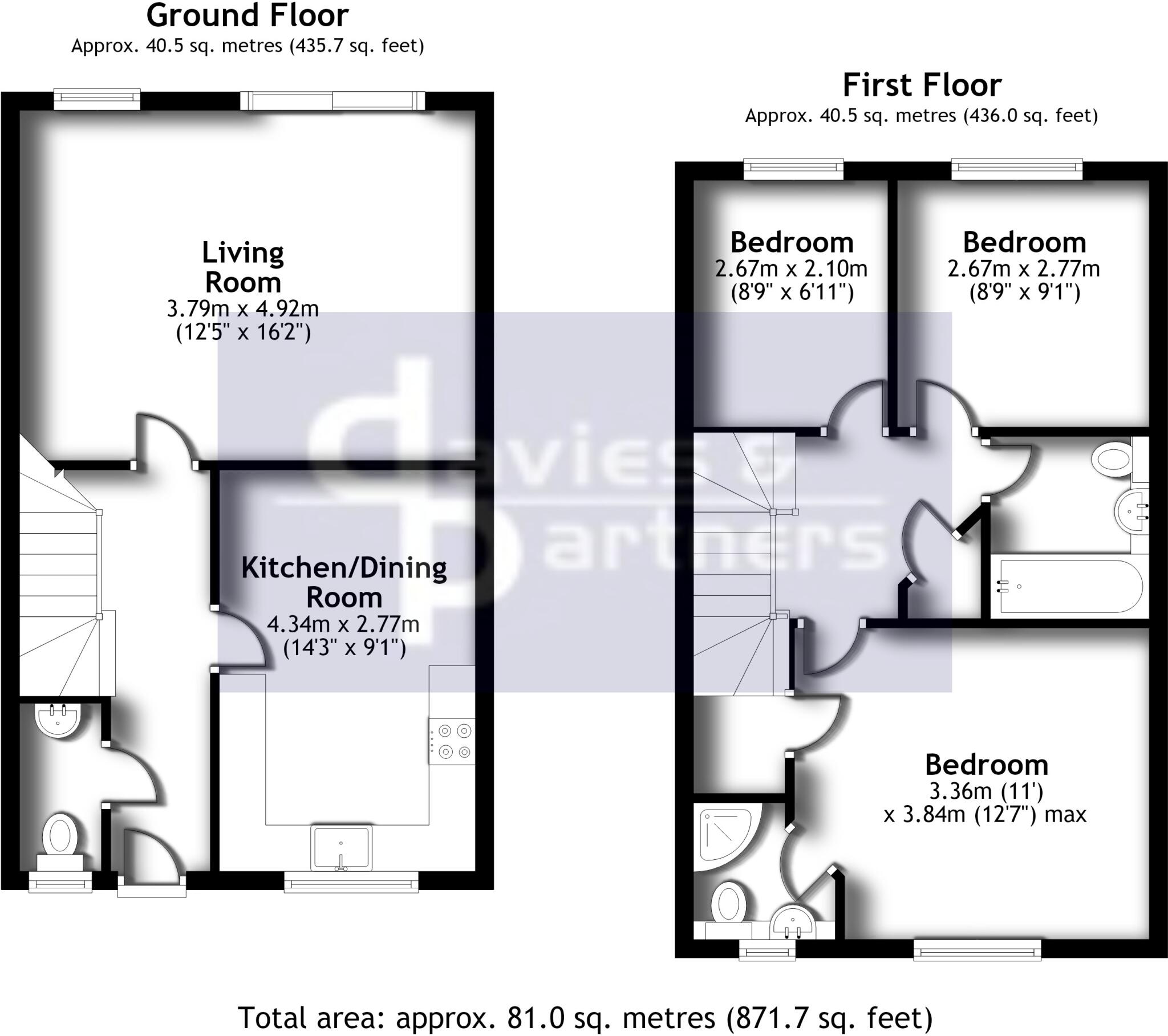 Spencer Gardens, Brackley floorplan