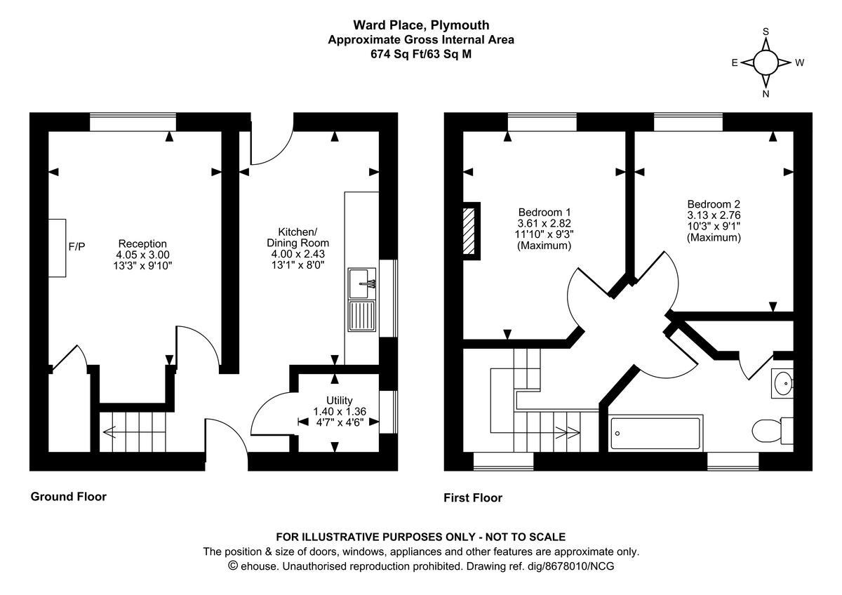 Ward Place, Plymouth floorplan
