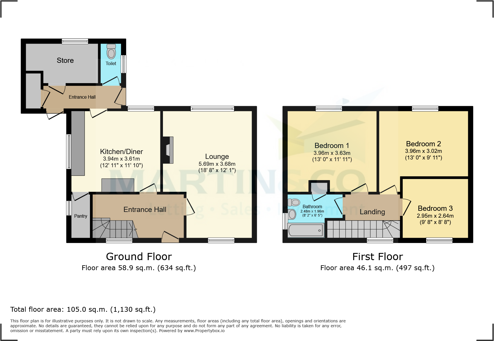West Street, Creswell floorplan
