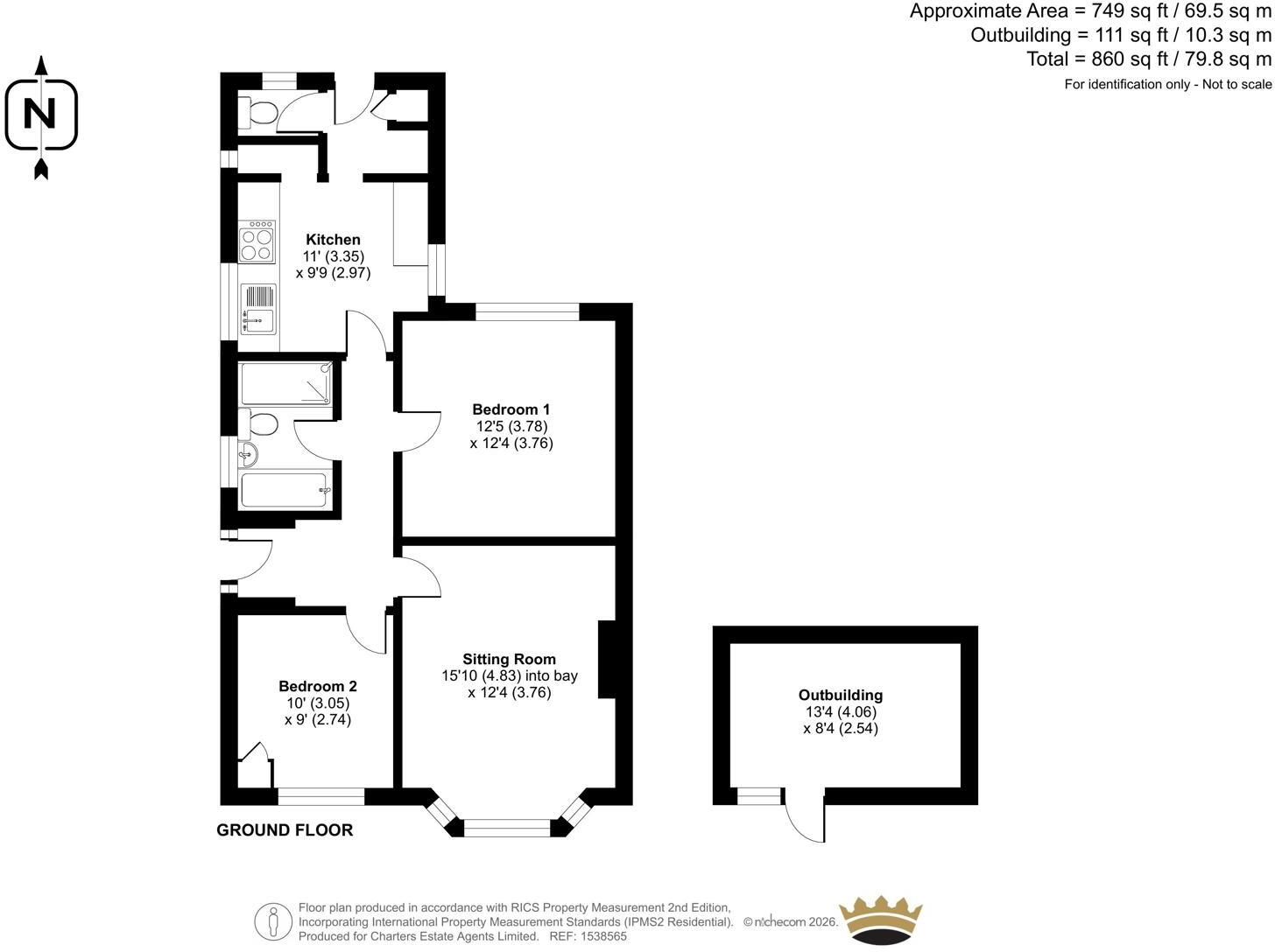 Old Farm Way, Farlington, Hampshire, PO6 floorplan