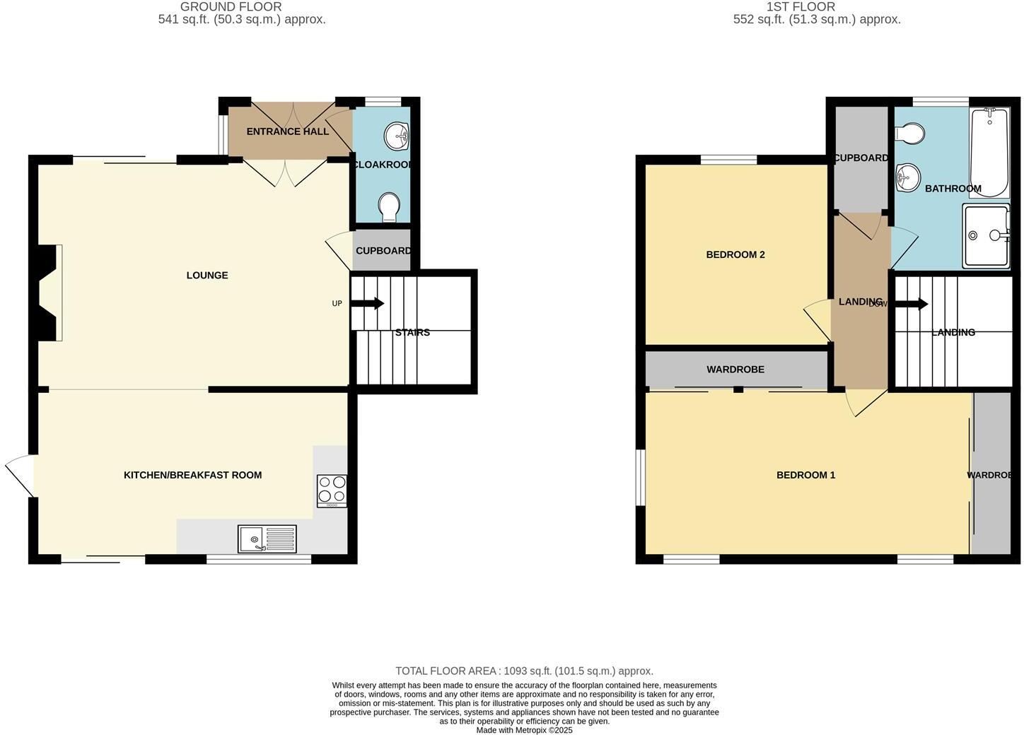 Garden House One, Cottage Road, Wooler floorplan