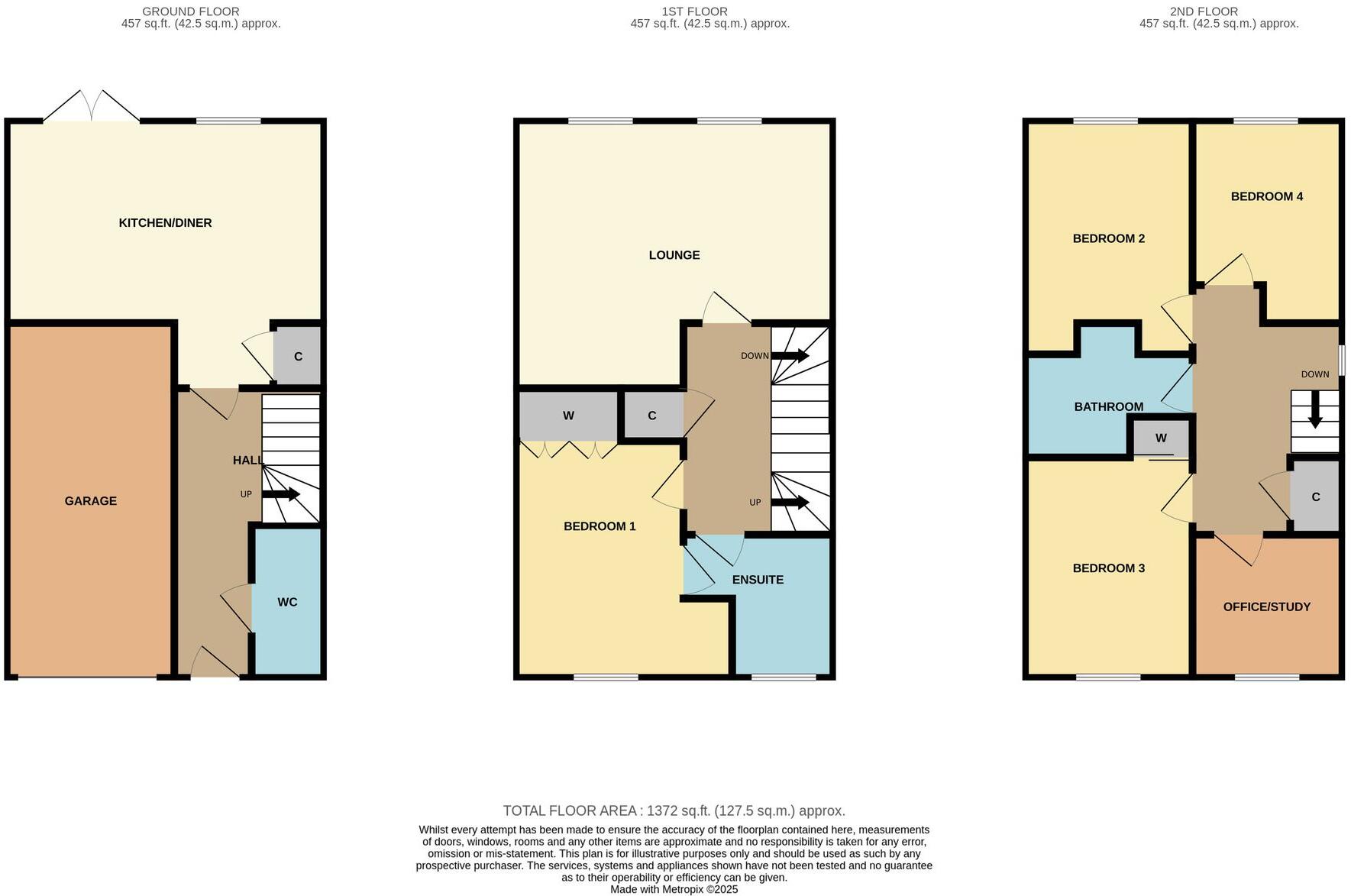 Nightingale Drive, Stockton-On-Tees, TS19 floorplan