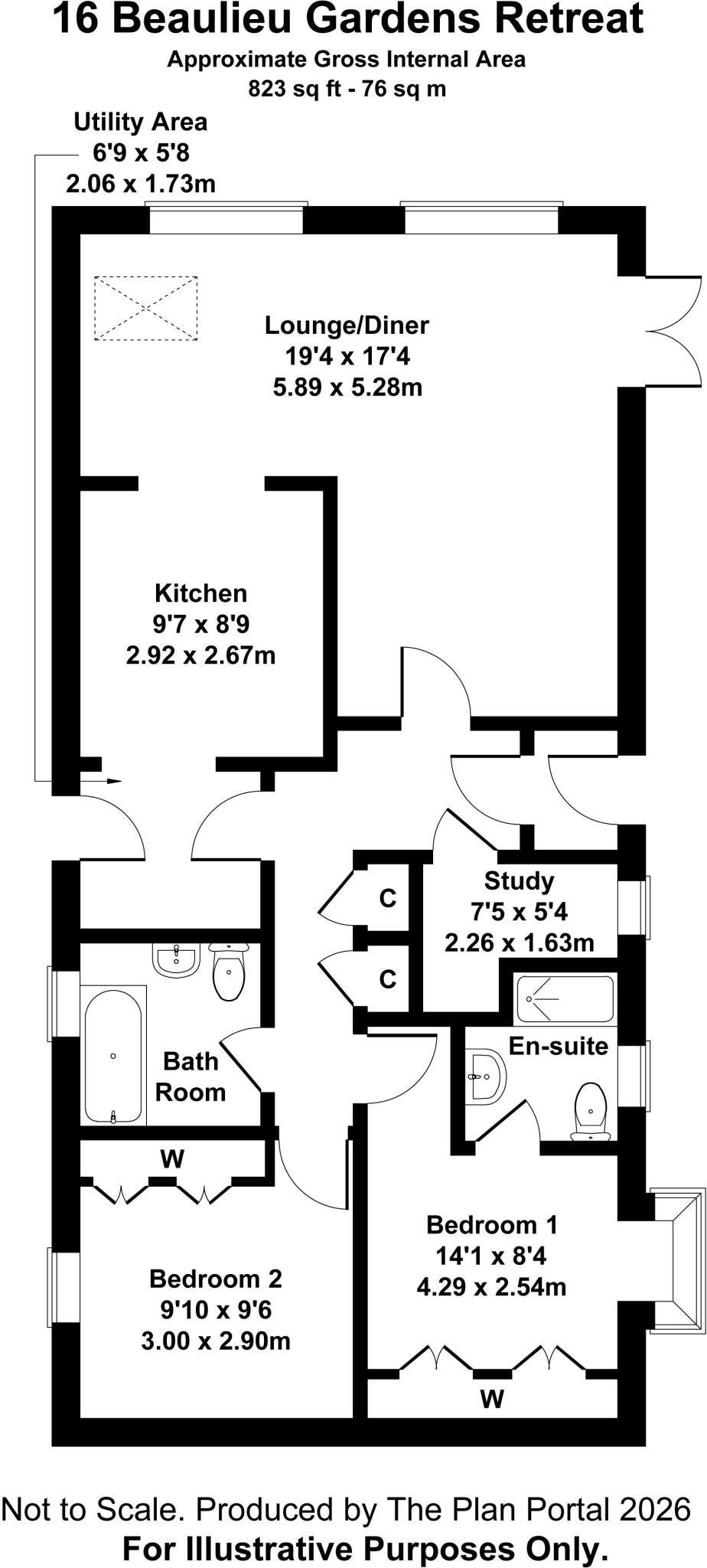Beaulieu Avenue, Christchurch floorplan