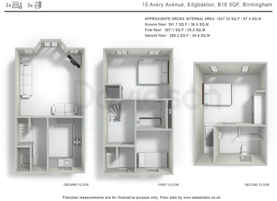 Avery Avenue, Edgbaston, Birmingham floorplan