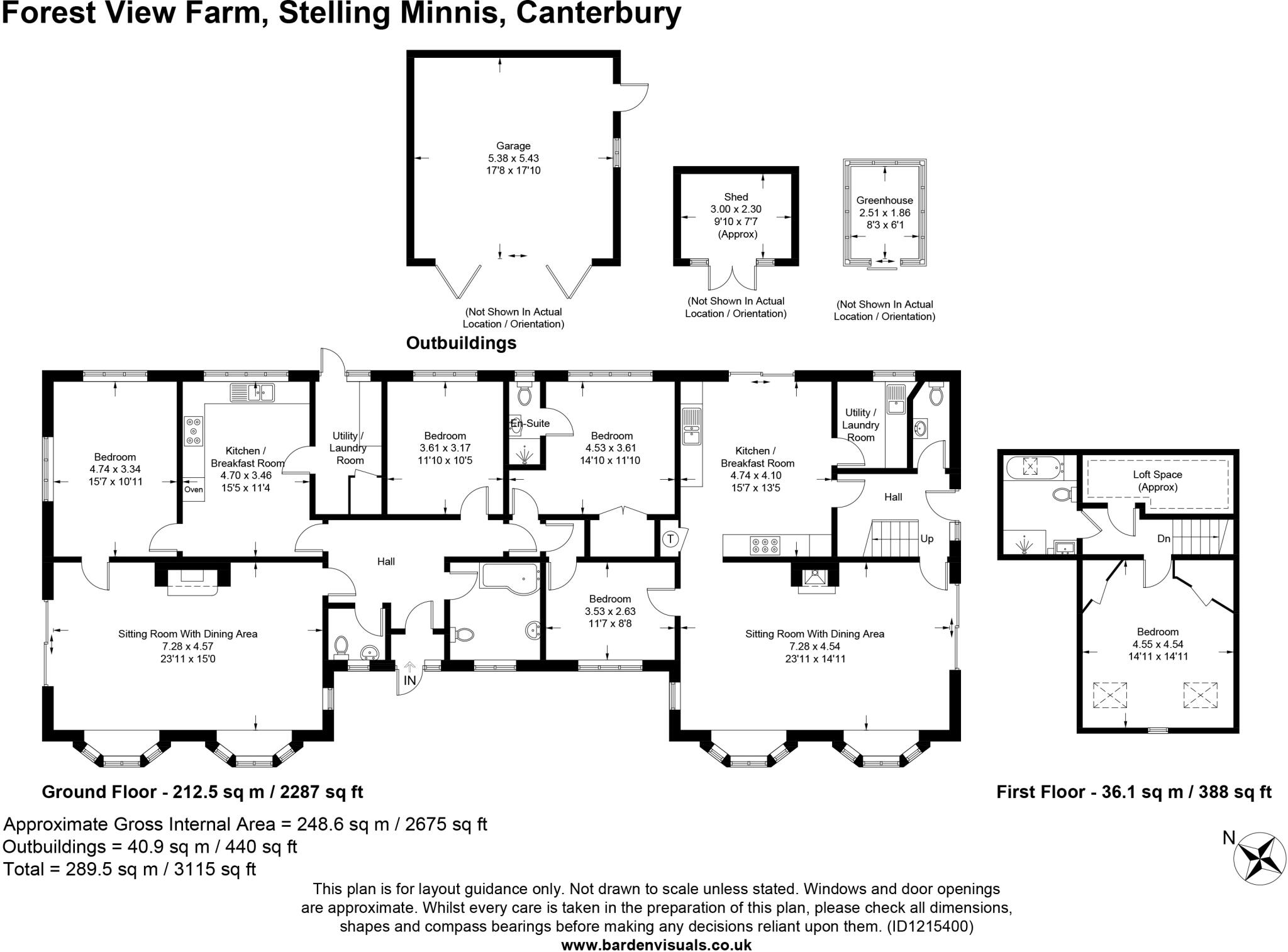 Stelling Minnis, Canterbury, Kent, CT4 floorplan
