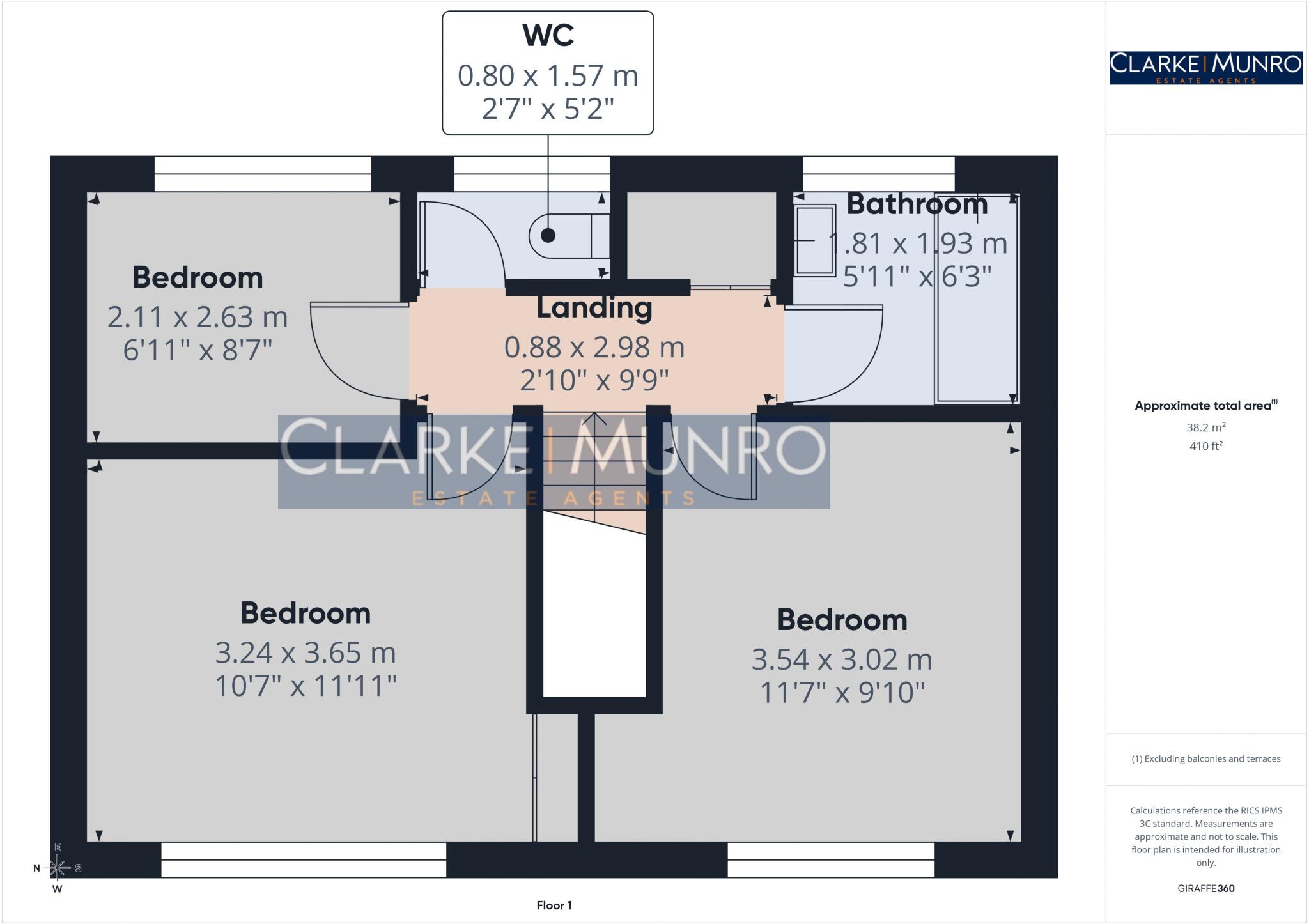 Bolam Grove, Billingham floorplan