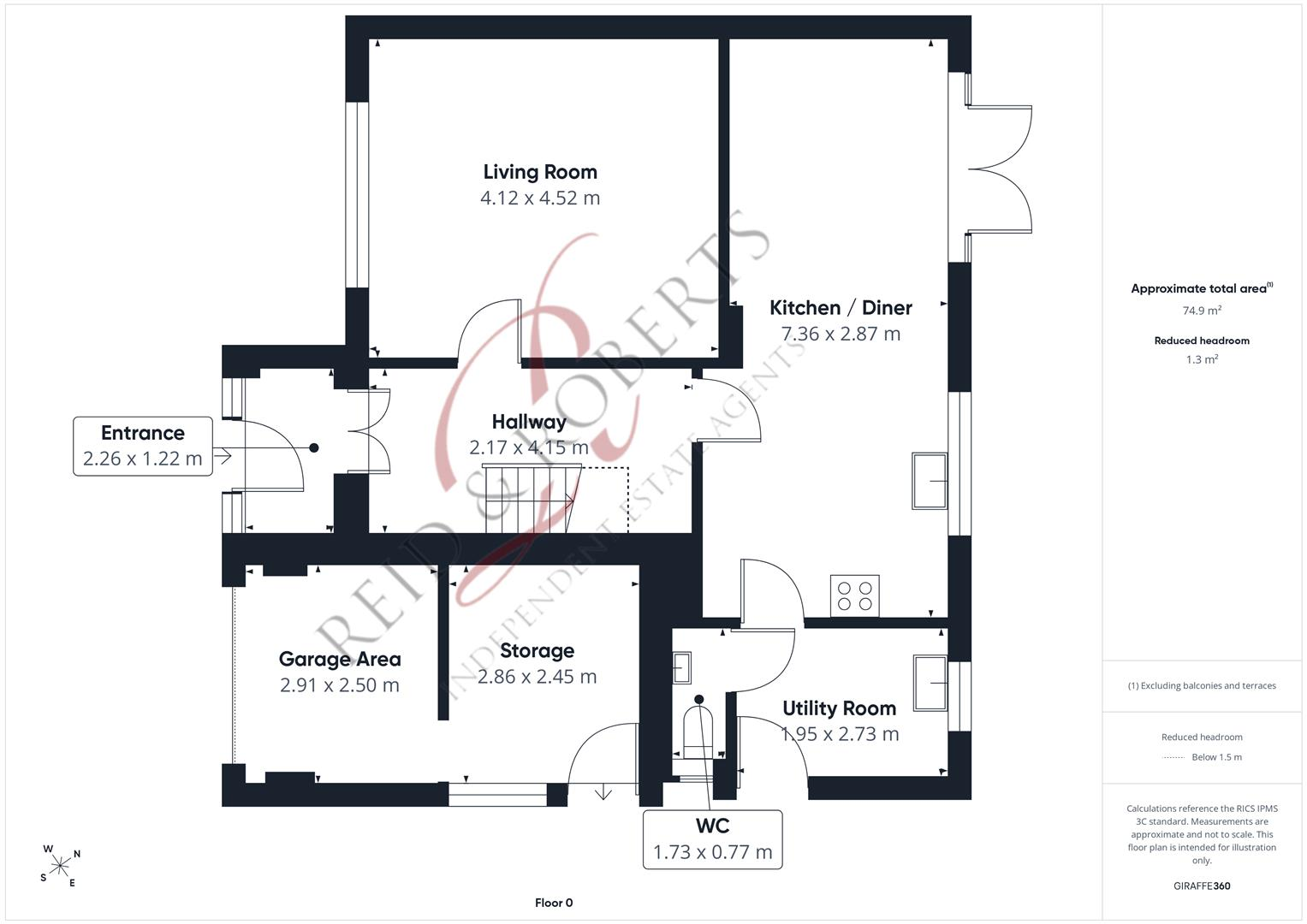 Vicarage Road, Bagillt floorplan