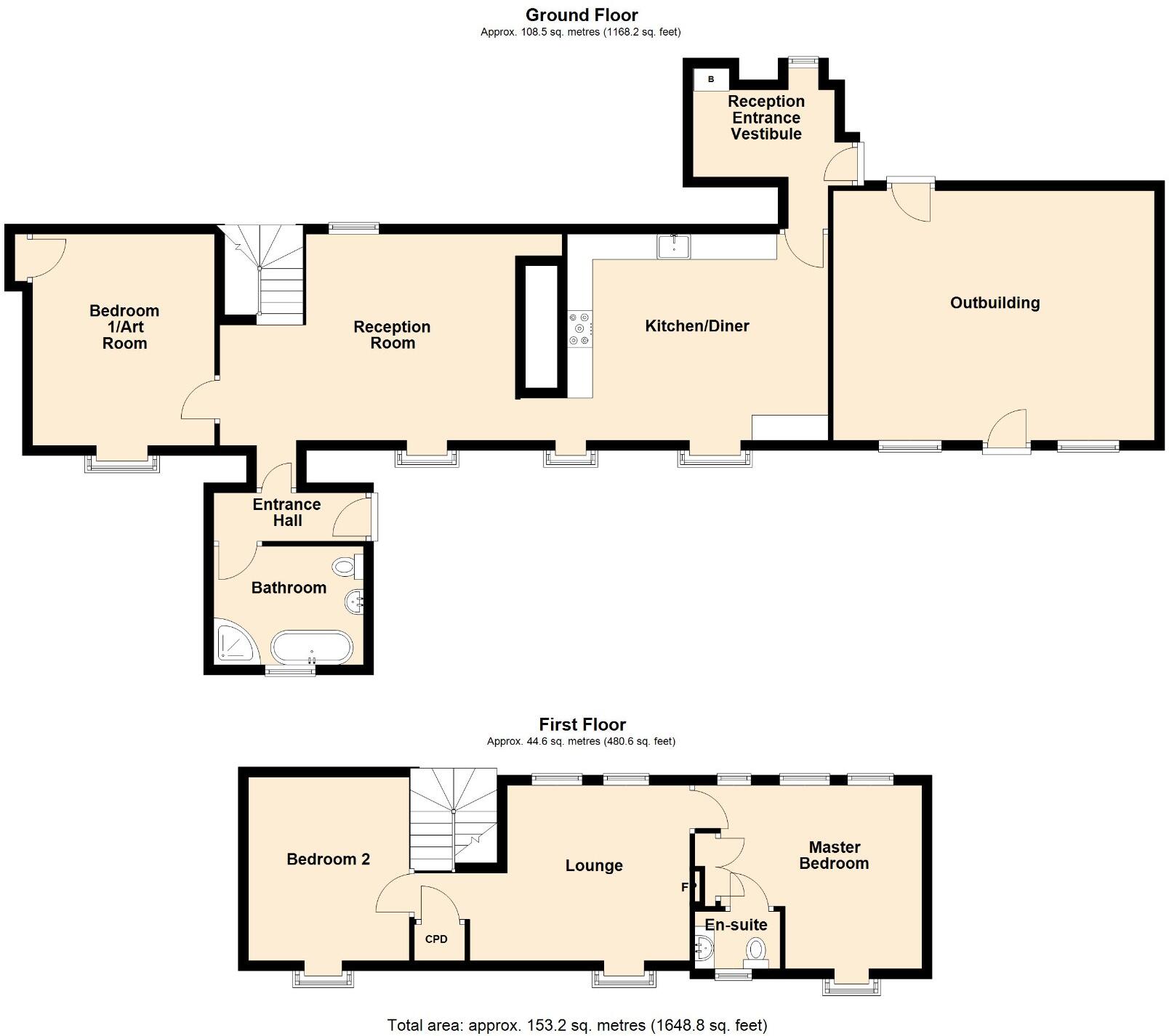 Moss Cottage, 1b Eorodale, Ness, Isle Of Lewis, Ross-Shire, HS2 0XJ floorplan