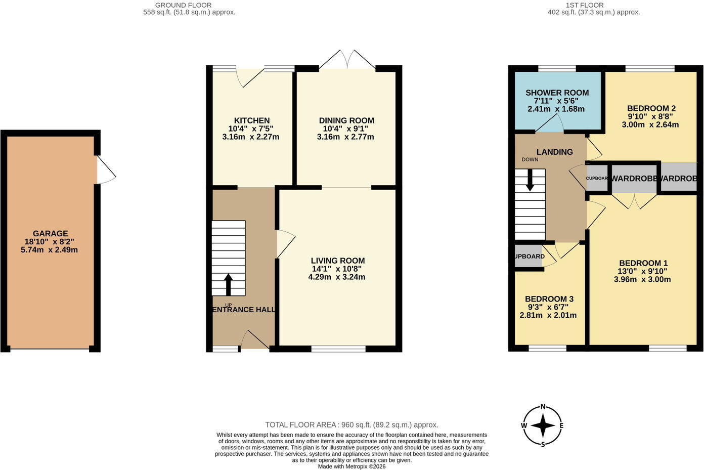 Long Down Gardens, Mainstone, Plymouth, PL6 8SB floorplan