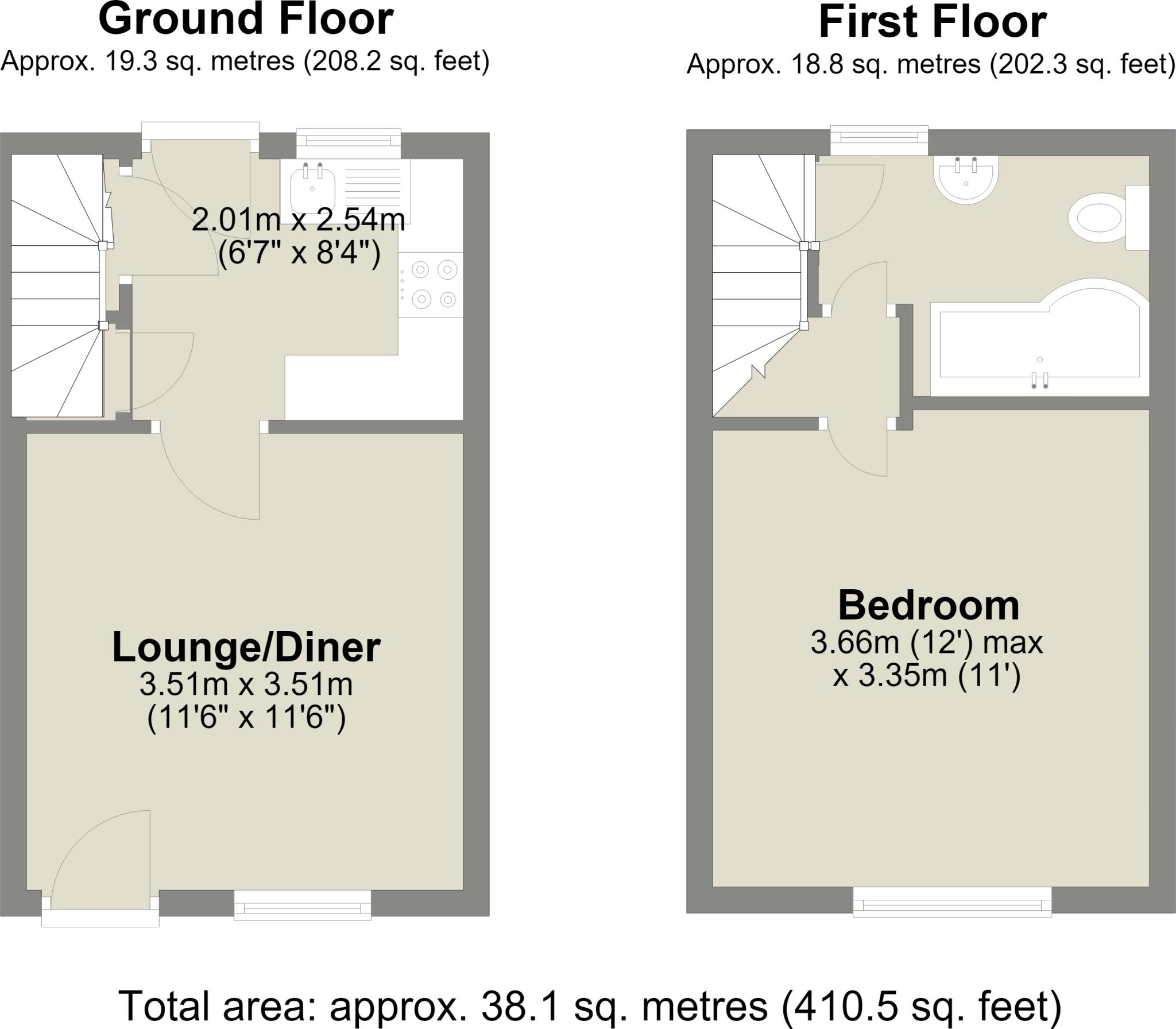 Bury St. Edmunds, Suffolk floorplan