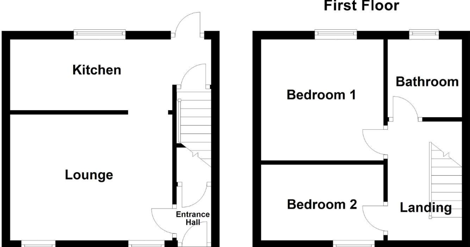 Woodbine Street, Ossett, West Yorkshire, WF5 floorplan