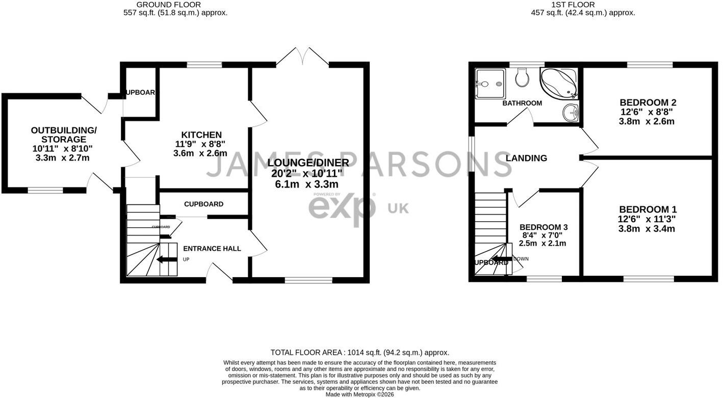 73 Gawsworth Road, Macclesfield SK11 8UF floorplan