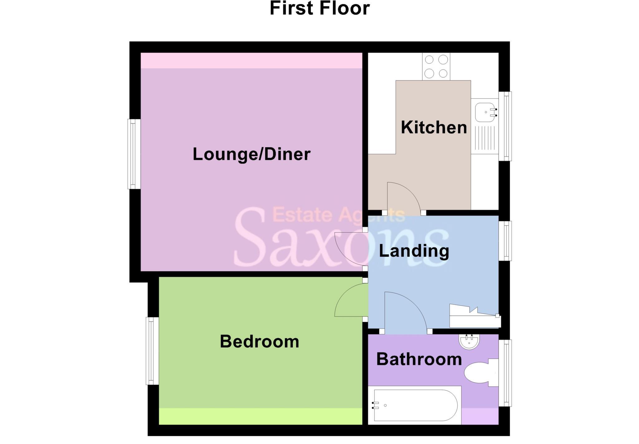 Weston super Mare**50ft+ Garden**No Onward Chain**Double Bedroom**Parking** floorplan