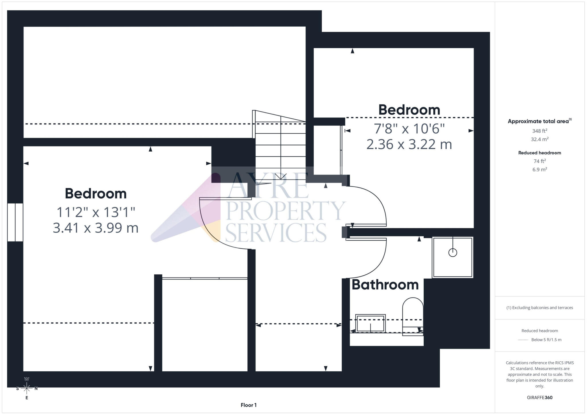 Deuchet Court, Rothbury, Morpeth, Northumberland floorplan