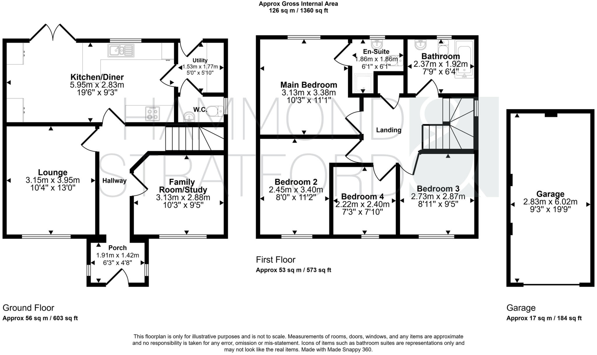 Baker Drive, Hethersett floorplan