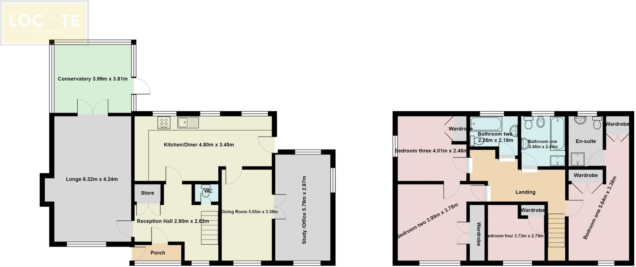 Rossett Drive Davyhulme floorplan