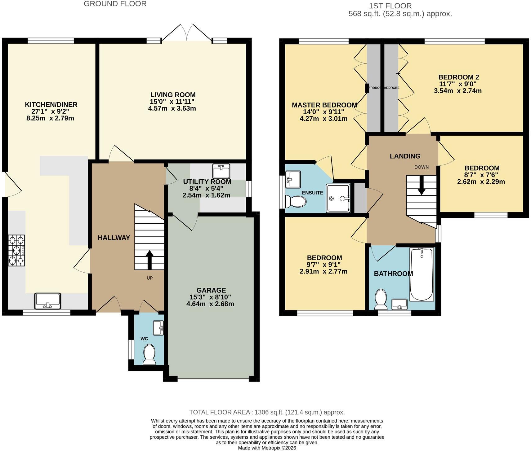 2, Pavilion Grove, St. Georges, TF2 floorplan