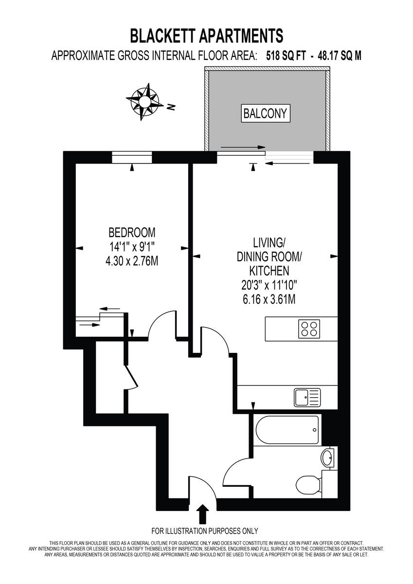 Rushton Walk, London, E3 floorplan
