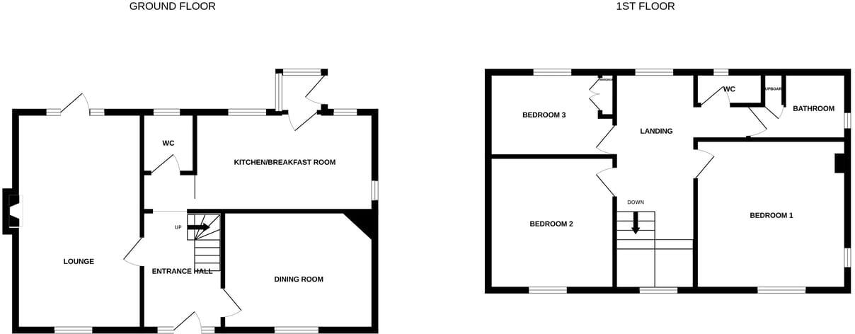Abbots Road, Tewkesbury, GL20 floorplan